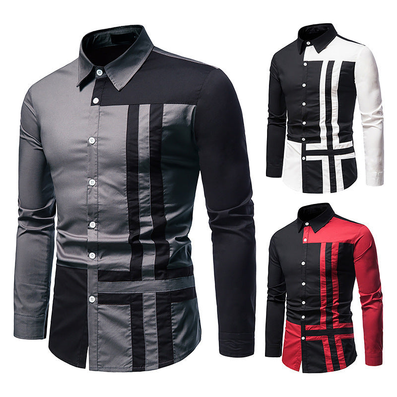 Spring New Hollow European Code Men's Trend