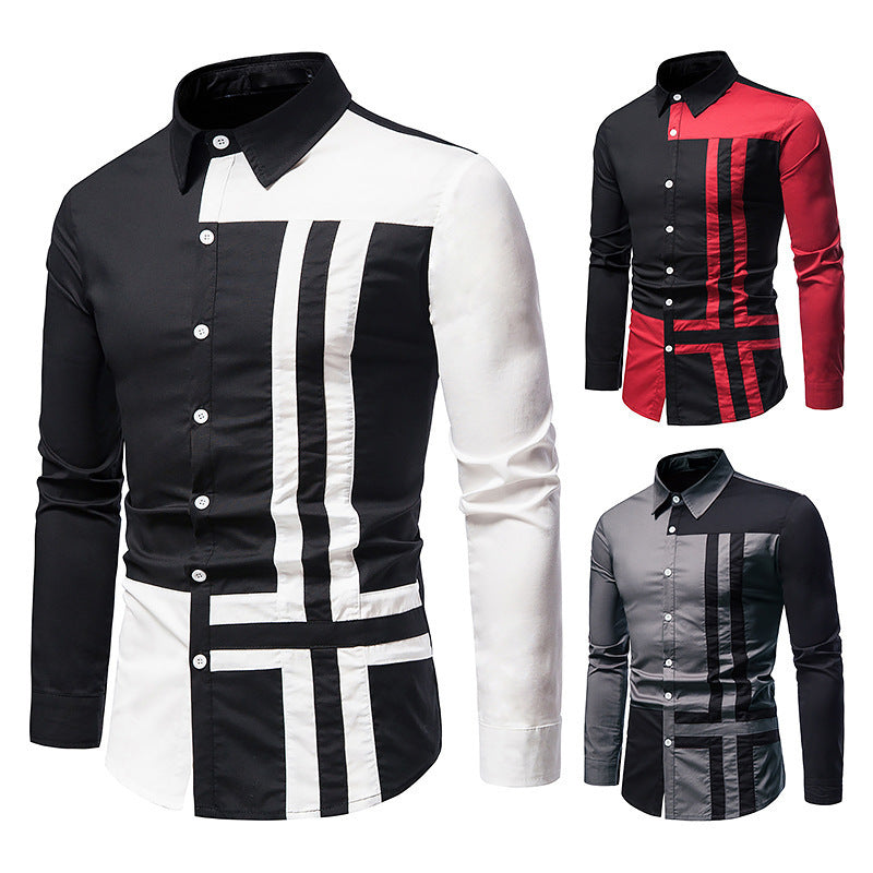 Spring New Hollow European Code Men's Trend