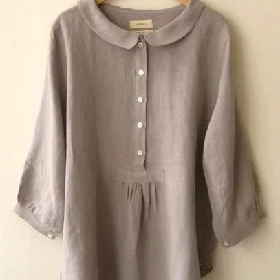 Baby Collar Pullover Sleeve Shirt