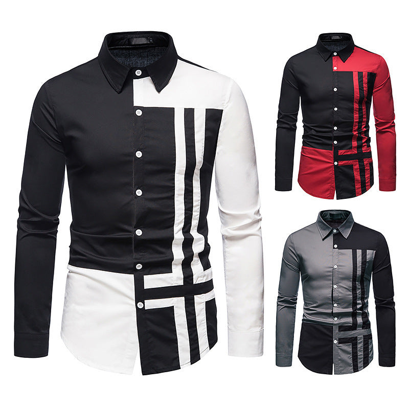 Spring New Hollow European Code Men's Trend